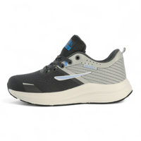 حذاء رياضي كاجوال نسائي مع رباط بجوانب بلون مختلف