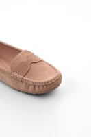 حذاء فلات طبي كاجوال مغلق مزينة بحزام مفرغ بأعلى ا...