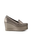 حذاء كعب عالي طبي سابو بدون لمعة مغلق من الخلف يتو...