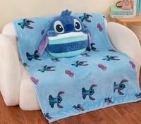 بطانية مع مخدة ستيتش