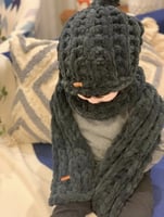 آيس كاب + سكارف بصناعة يدوية