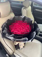 باقة ورد احمر