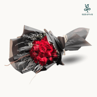 بوكية ورد احمر