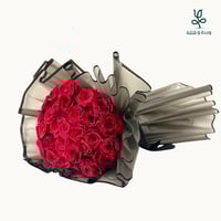 باقة ورد جوري احمر