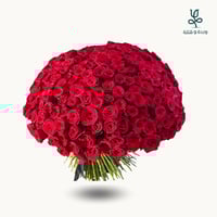 باقة ورد احمر 200 حبه