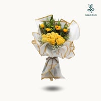 باقة ورد اصفر