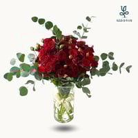 فازة ورد احمر