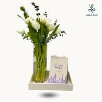 هدية فازة مع عطر نورسين