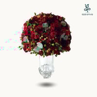 فازة ورد بيبي روز احمر