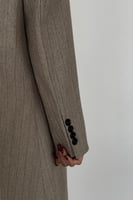 بليزر عباية بيج مقلم