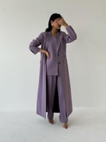 بدلة رسمية لون موف فاتح ( سديري مع بنطلون ) فقط