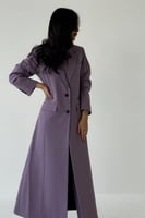 بليزر عباه مبطنة موف فاتح