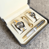 طقم ساعة رجالي ونسائي مميز روكس لونين