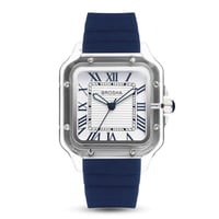 ساعة رجالية شفافة سير لون كحلي 2046