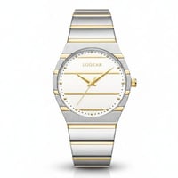 ساعة الهيبة الرجالية ستيل لونين مينا فضي LOD 25102