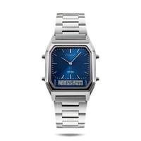 ساعة رجالية clasico فاخرة لون ازرق SC1010