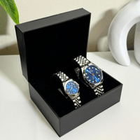 طقم ساعة رجالي ونسائي مميز رلكس