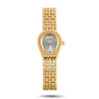 ساعة نسائيه ستيل ذهبي مينا رصاصي VL5533