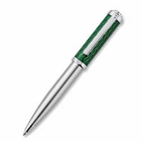 قلم رجالي مميز باللون الفضي والاخضر 015-03