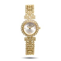 ساعة نسائية ستيل ذهبي مينا فضي VL010069