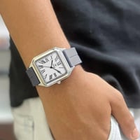 ساعة رجالية مميزة ربل لون رصاصي EL004