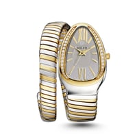 ساعة نسائية لفة ثعبان لونين مينا رصاصي M10066