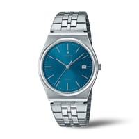 ساعة رجالية عصرية مينا ازرق 40171