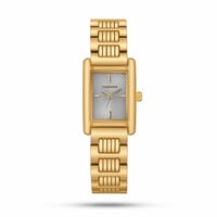 ساعة نسائية فاخرة ذهبي مينا رصاصي VLA3031