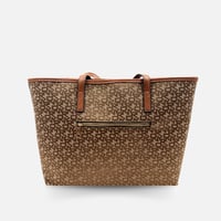 طقم شنطة نسائية فاخرة لون بني