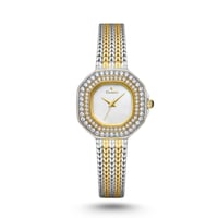 ساعة نسائية فاخرة ستيل ذهبي و فضي AK5720