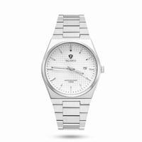 ساعة رجالية مميزة مينا الابيض 40025