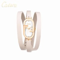 ساعة فندي نسائية جلد 600