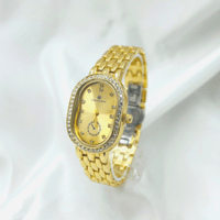 ساعة نسائيه فاخرة - ( Diamond Blue )10-4