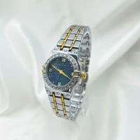 ساعة نسائيه حذابة - ( Diamond Blue )10-6