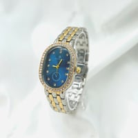 ساعة نسائيه فاخرة - ( Diamond Blue )10-4