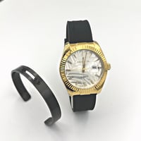 هدية رجالية ساعة مع اسوارة