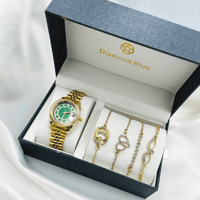 طقم ساعة نسائية عصري