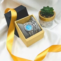 طقم ساعة نسائية فاخرة