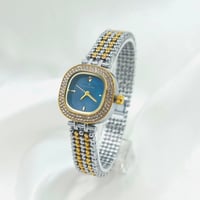 ساعة نسائيه مميزة - ( Diamond Blue )10-3