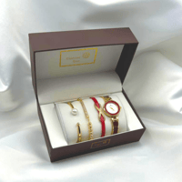 طقم ساعة نسائية مميز
