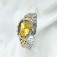 ساعة نسائيه فاخرة - ( Diamond Blue )10-4