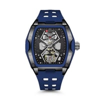 ساعة رجالية فاخرة ربل لون الكحلي G01200