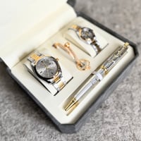 طقم ساعة رجالي ونسائي مميز روكس لونين