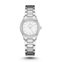 ساعة نسائيه ستيل فضي مينا فضي VL553-17