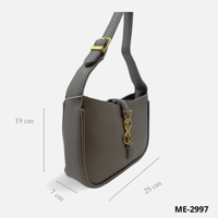 شنطة نسائية ساحرة لون رصاصي