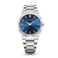 ساعة الرسمية الرجالية ستيل مينا ازرق LOD 2605