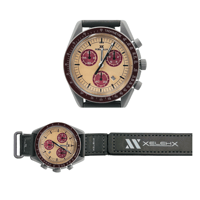 الساعة الاشهر والافخم اميقا رصاصي