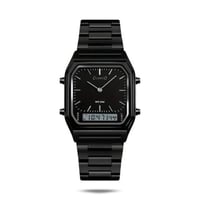 ساعة رجالية clasico فاخرة لون أسود SC1010