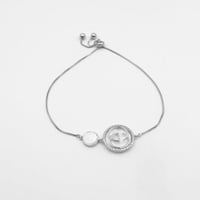 اسوارة زركون لون ذهبي او فضي