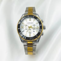 ساعة رجالية فاخرة - ماركة ( LONGBO )